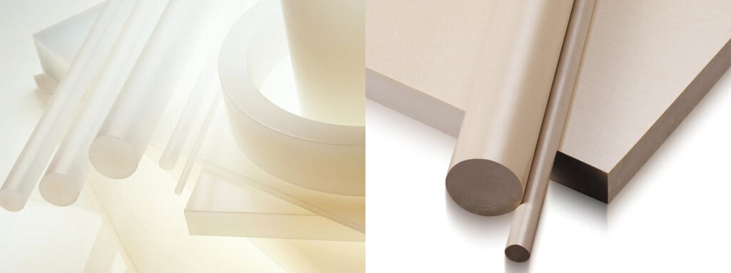 PCTFE sheets and rods | PEEK sheet and rod