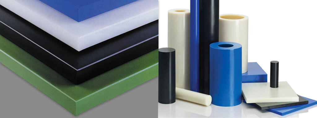 UHMW-PE colored sheets | Nylon sheets, rods, and tubes