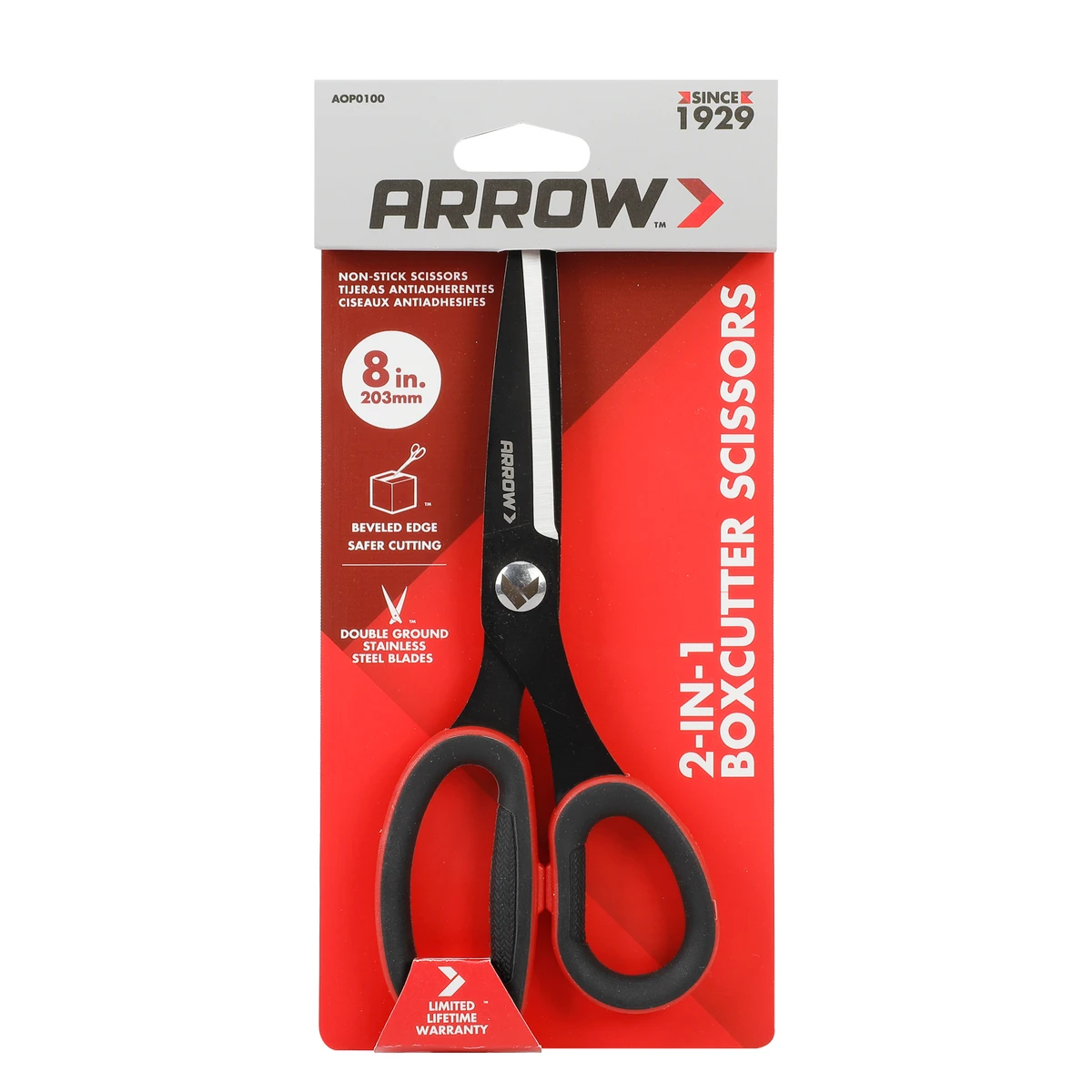 Arrow Scissors, 2-in-1, 8