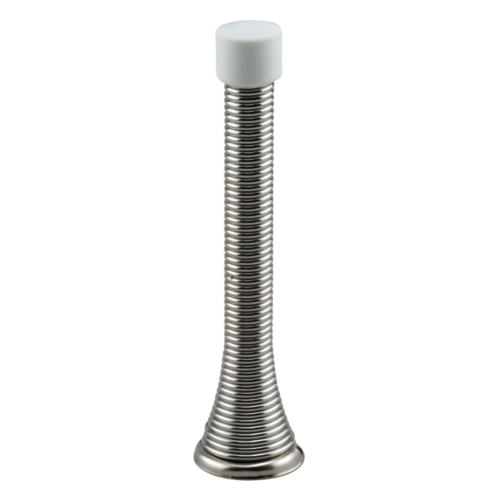 50EA U10126 4" HD FLEX SPRING DR STOP SATIN CHROME