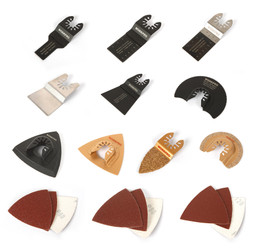 WORKPRO  Oscillating Accessory Kit, Bi-Metal Blades w/Carbide Tips (Single Pack)