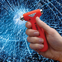 SWISS+TECH 4-in-1 BodyGard Auto Emergency Hammer Escape Tool with Glass Breaker (Single Pack)