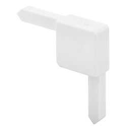 White Plastic Window Sash Corner (20 Pack)