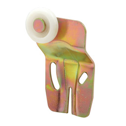 Wardrobe Door Roller Assembly, Back, 7/8 in. Nylon Roller (2 Pack)