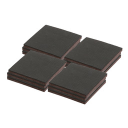 Heavy-Duty Non-Slip Furniture Pads, 1/4 in. Thick x 1 in. Diameter (12 Pack)