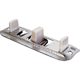 Stamped Steel, Adjustable, Closet Door, Floor Guide (4 Pack)