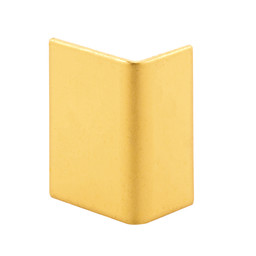 MP4213 |  Door Edge Guard, 1-5/16 in. x 1-1/8 in., Solid Brass Construction (5 Pack)