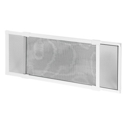 Window Screen, 20-1/8 to 37-3/16 in. (Adjustable Width) x 10-3/16 in. (Single Pack)
