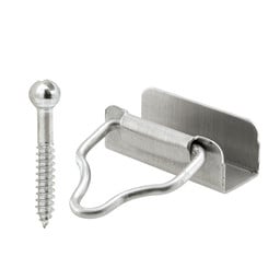 Window screen bottom latch