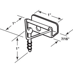 Window screen bottom latch