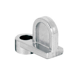 Screen Clips, 1/16", Diecast, Silver, 8 w/Screws