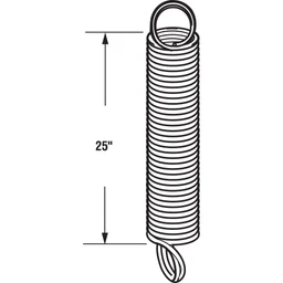 Extension Spring 90 lbs., Light Blue, with safety cable