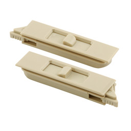Window Tilt Latch, 0.283V Plastic, Fits Altrium Windows, Beige Color, Left and Right Hand Latches, Fasteners Not Required (1 Pair)