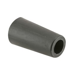 Bumper, Black, 1-13/16 in., Injected Rubber, Patio Door (2 Pack)