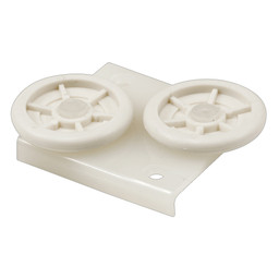 Horizontal Patio Door Dual Roller Guide, 1-5/16 in. Rollers (Single Pack)
