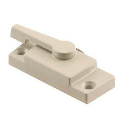 Sash Lock-Only, 2-1/16 in. Hole Center Spacing, For Vertical Sliding Windows, Diecast Zinc, Almond, (Single Pack)