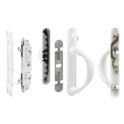 White Diecast, Mortise System Right Hand Patio Door Handle (Single Pack)