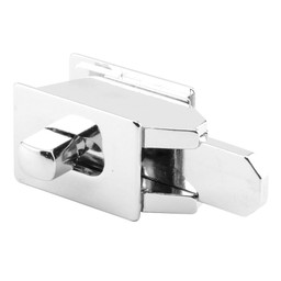 Slide Indicator Latch, 1-5/8 in., Diecast Zamak Construction, Polished Chrome Plated Finish (Single Pack)