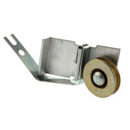 Screen Door Tension Spring with Roller, 1 in. Diameter Steel Ball Bearing, for International Doors (2 Pack)