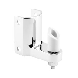 656-6548-T |  Post Mounted Gravity Pivot Hinge, 1-1/4 in., Zamak, Chrome, 5/8 in. Pintle, Bottom (Single Pack)