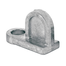 Flush Diecast Screen Clip, Mill (100 Pack)