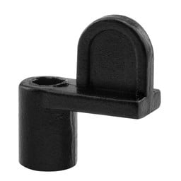 Screen Clip, 3/8 in. Offset, Black, Diecast (12 Pack)