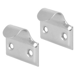 Sash Lift, 1 in. Hole Centers, Steel, Chrome Finish (2 Pack