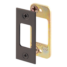 Classic Bronze Plated Steel Deadbolt Strike