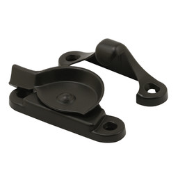 Diecast Cam Action Window Sash Lock with Alignment Lugs, Mounting Holes 1-3/4 In. on Center, Bronze (Single Pack)