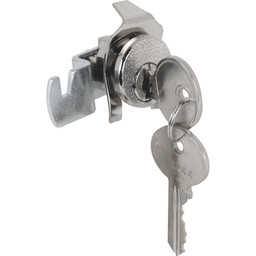 MP4138 |  Mailbox Lock – Replacement, Multipurpose Mailbox Lock for Several Brands – ILCO 1003M Keyway, Opens Counter-Clockwise with 90º Rotation, Nickel Finish (1 Set)