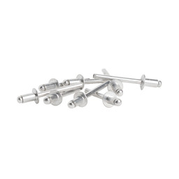 Arrow RSA3/16IP Short Aluminum 3/16-Inch Pop Rivets, 50-Pack