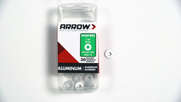 Arrow WA1/8 Aluminum Washers, 1/8-Inch, 30-Count