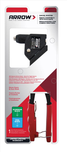 Arrow RHT300 One-Handed Swivel Rivet Tool