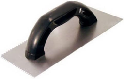 Pro Stainless Steel V-Notch Trowel 1/2 in. x 1/2 in.
