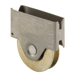 1 in. Steel Ball Bearing Wheel Screen Door Roller Assembly, Columbia (2 Pack)