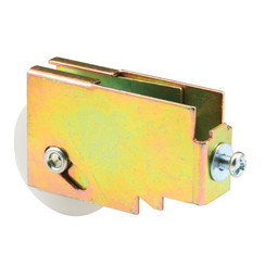 1-11/16 in. Nylon Ball Bearing Roller Assembly, Plain Back, Steel Construction (Single Pack)