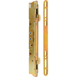 9-7/8 in. Steel, Multi-Point Door Lock and Keeper with 45 Degree Keyway for Sliding Patio Doors (1 Set)