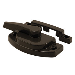 2-1/16 in., Diecast Bronze Baked-On Enamel Double Hung Window Sash Lock (Single Pack)