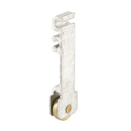 1/2 in. Diameter Flat Edge Steel Roller Assembly (2 Pack)