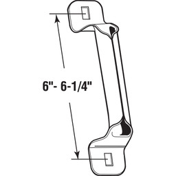 Bottom Lift Handle  (6" Roll Grip)