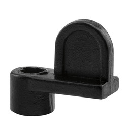  1/8 in. Diecast Clip, Black (12 Pack)