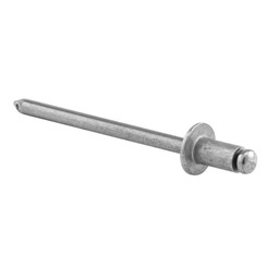 Blind Rivets, 1/8 in. x 1/4 in. Wide Dome Head, 1/8 in. Grip Range, Rustproof, Pack of 50
