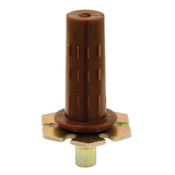  7/16 in. Adjustable Bi-Fold Door Bottom Pivot, for Bi-Fold Doors (2 Pack)