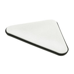  2-1/2 in. x 2 in. x 2 in. Triangle Magic Sliders, Black and Gray
