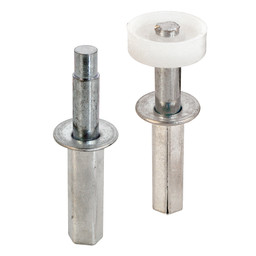  Bi-Fold Door Top Pivot and Guide Set, 7/16 in. Steel Housing (2 Pack)