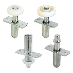  Bi-Fold Door Hardware Repair Kit, Includes 2 Plastic Roller Top Guides, 1 Top Pivot and 1 Bottom Pivot (Assortment Pack)