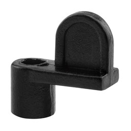  1/4 in., Diecast Screen Clip, Black (100 Pack)