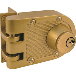 Diecast, Double Cylinder, Keyed Jimmy-Resistant Deadlock, For