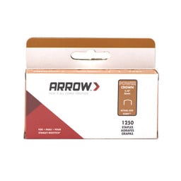 Arrow 584 Heavy Duty Staples for Bostitch/Stanley, 1/4" x 3/8", 1250ct