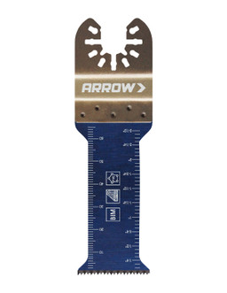 Arrow OSC101-1 Bi-Metal Extended Plunge Oscillating Tool Blade 